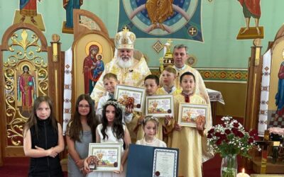 The 1st Confession and Solemn Holy Communion of the children in St. George’s Church