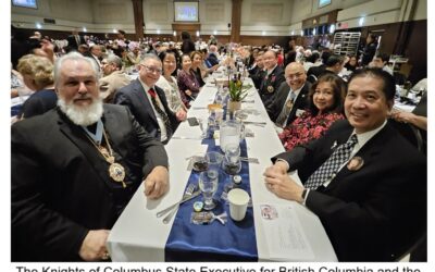 EPARCHIAL REPRESENTATIVES JOIN CHURCH ON THE WESTCOAST FOR ARCHBISHOP J. MICHAEL MILLER FAREWELL DINNER