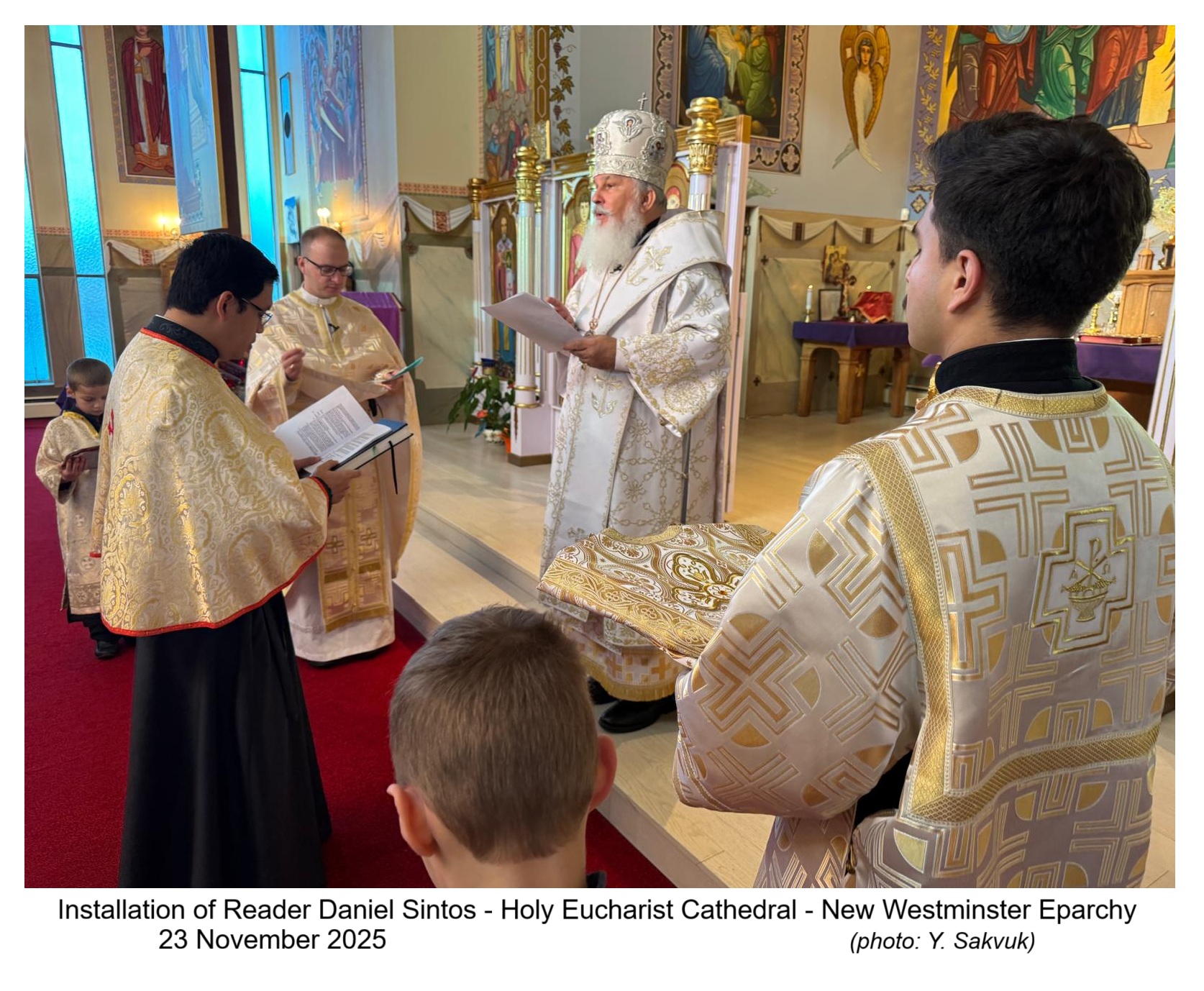 READER INSTALLED AT HOLY EUCHARIST CATHEDRAL