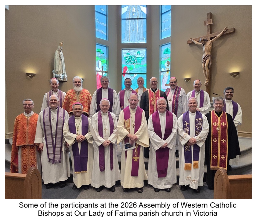 WESTERN BISHOPS HOLD ANNUAL ASSEMBLY IN VICTORIA