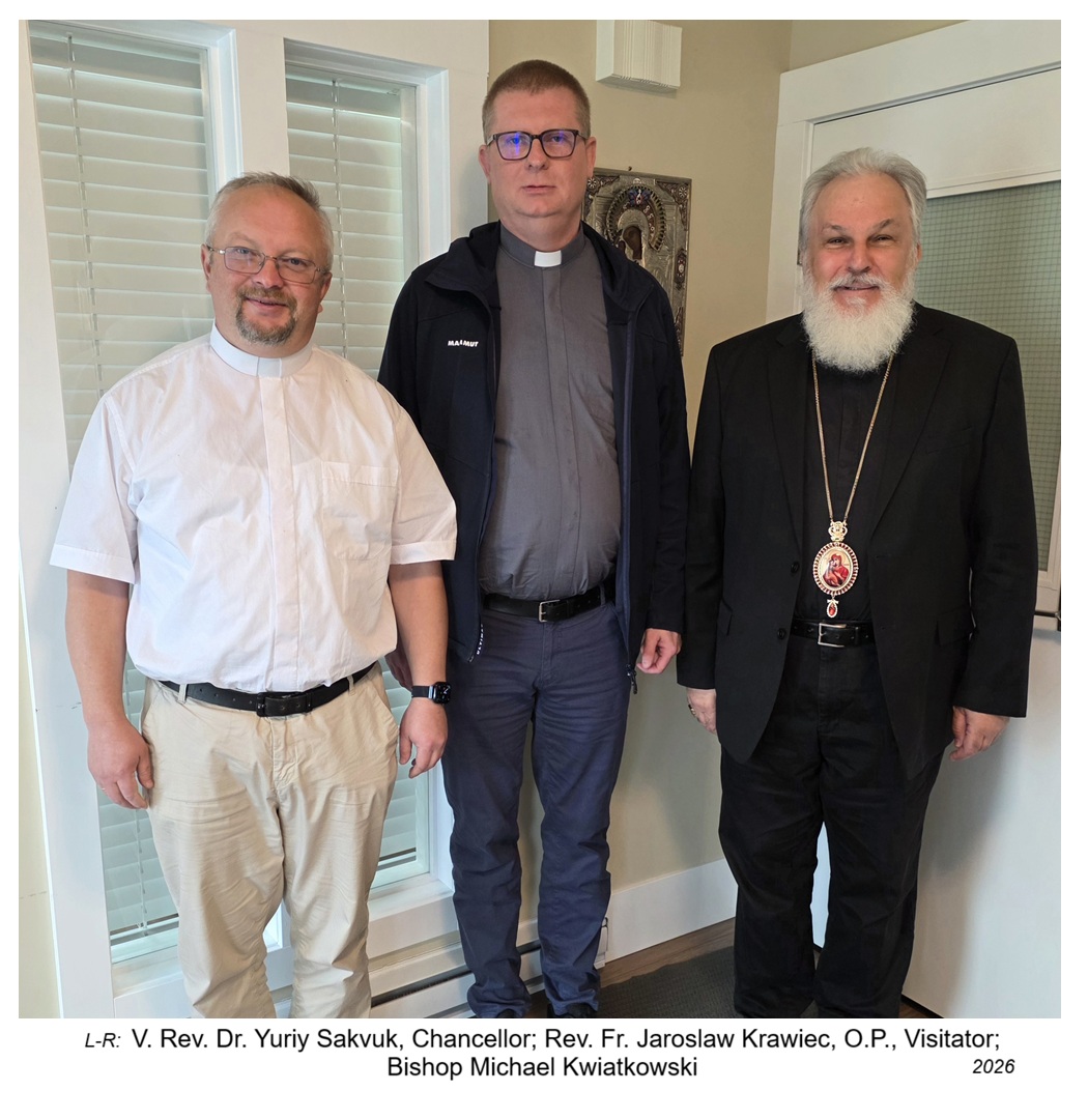 VATICAN OFFICIAL VISITS EPARCHIAL CENTRE